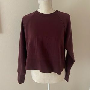 Nike crop sweatshirt